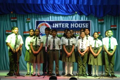 Inter House Patriotic Singing Competition